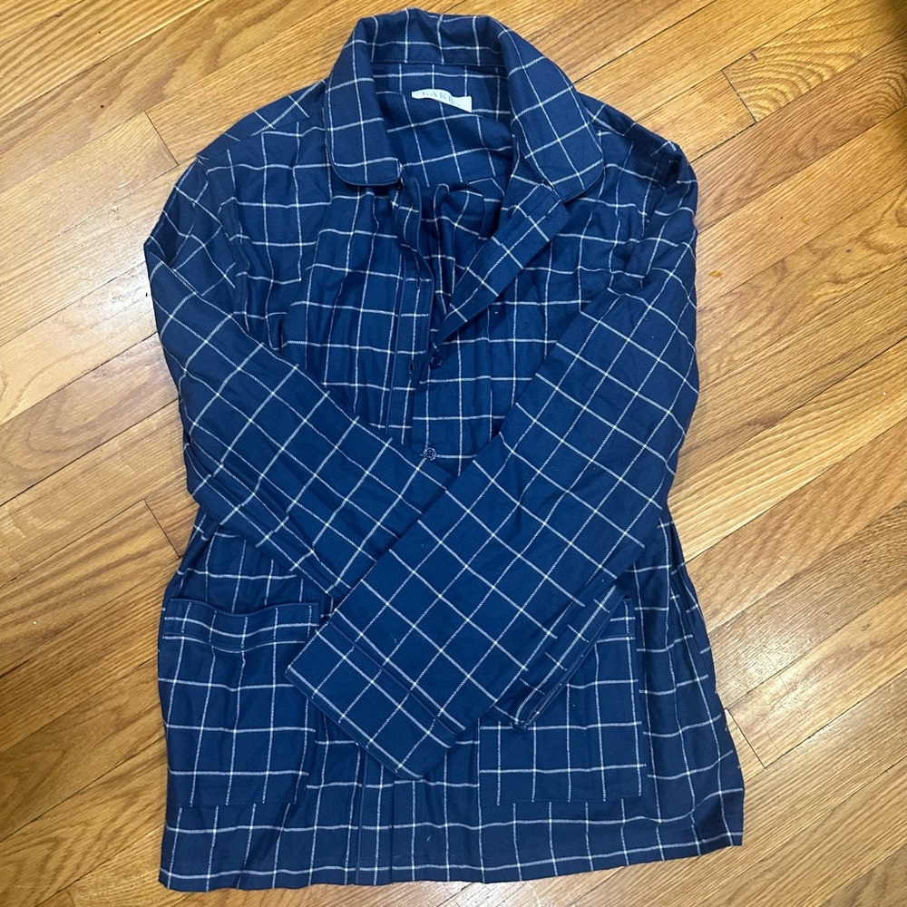 Blue Plaid Pajamas